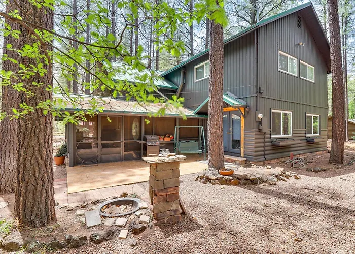 Holiday home Furnished Patio & Fire Pit: Pinetop Cabin! Indian Pine